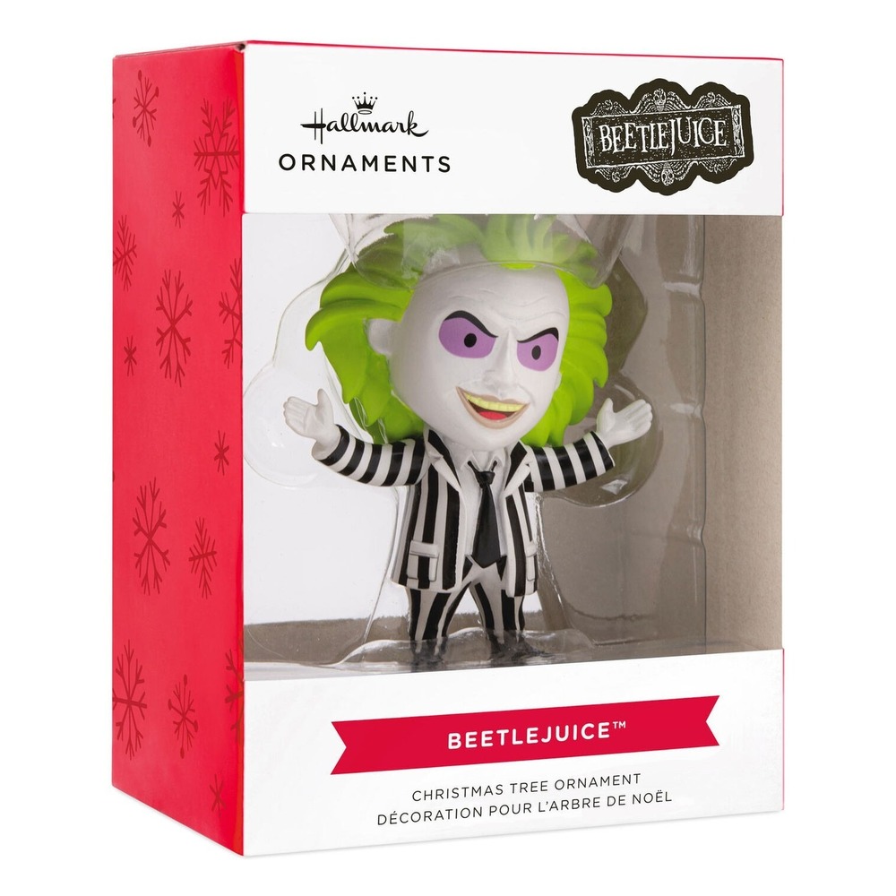 Hallmark Beetlejuice Christmas Ornament Halloween Holiday Tree Decor NEW Movie